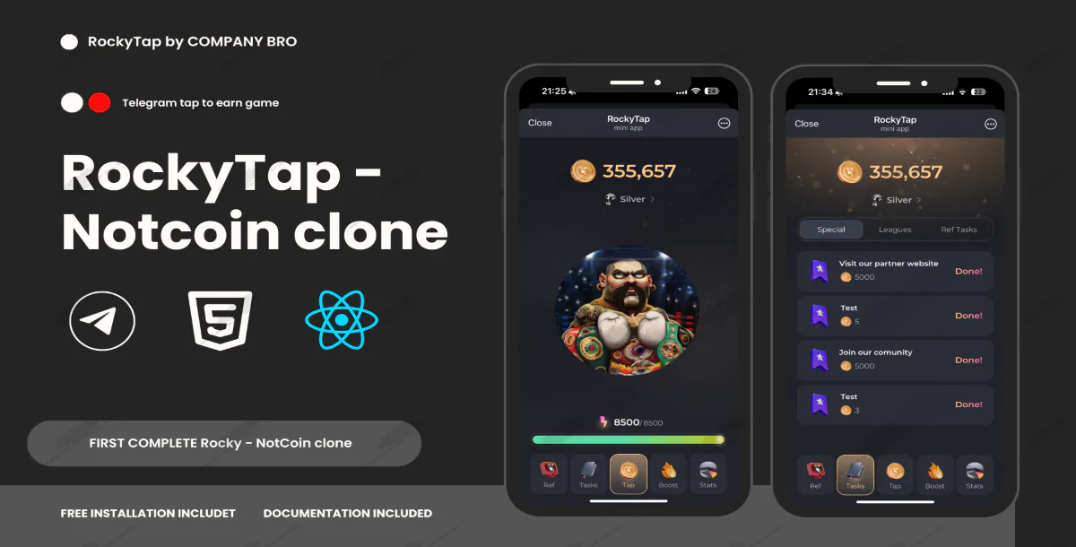 RockyTap: Revolutionizing Clicker Games and Cryptocurrency