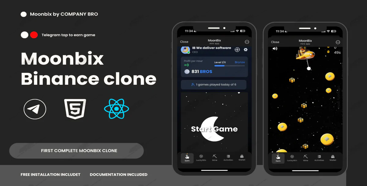 Moonbix: The Ultimate Binance-Inspired Crypto-Clicker Game on Telegram!